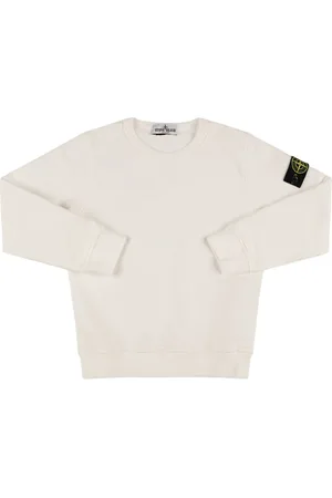 Stone Island Organic Cotton Crewneck Sweatshirt