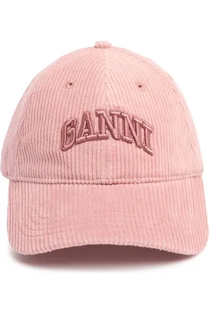 Ganni Corduroy Baseball Cap