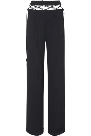 Nensi Dojaka Serge Net Straight Pants