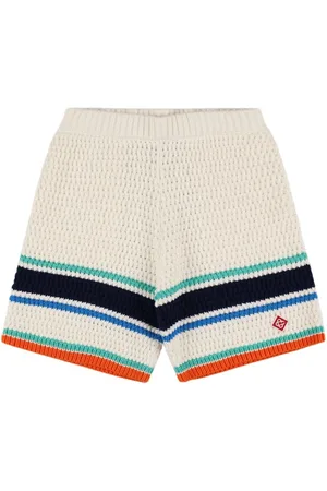 Casablanca Crochet Knit Shorts