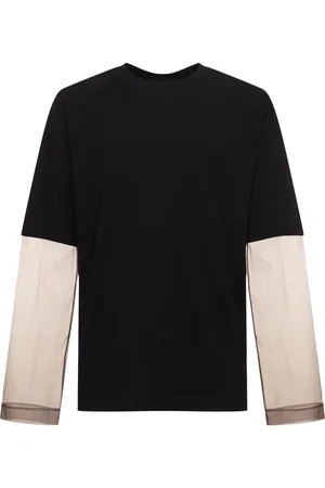 DRIES VAN NOTEN Hemal Long Sleeve Loose Fit T-shirt