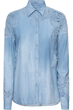 ERMANNO SCERVINO Embroidered Viscose Shirt