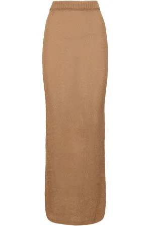 AYA MUSE Atele Cotton Blend Long Skirt