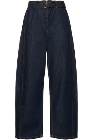 MAGDA BUTRYM Belted Denim Baggy Jeans