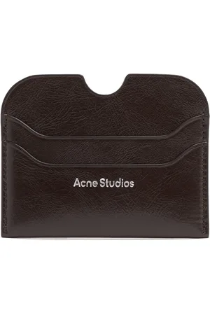 Acne Studios Large Elmas Shiny Leather Card Holder