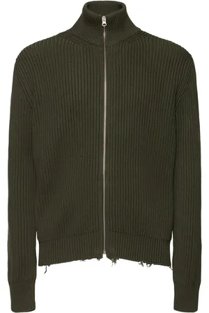 Maison Margiela Camionneur Zip-up Knit Jacket