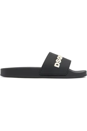 Dsquared2 Logo Rubber Slide Sandals