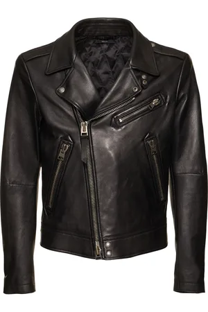 Tom Ford Nappa Leather Asymmetric Biker Jacket