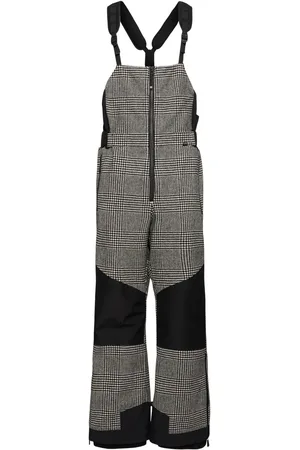 Moncler Virgin Wool Prince Of Wales Ski Suit