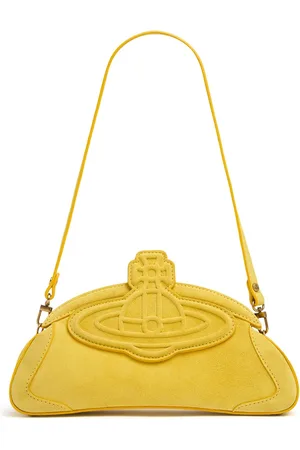 Vivienne Westwood Amber Suede Clutch