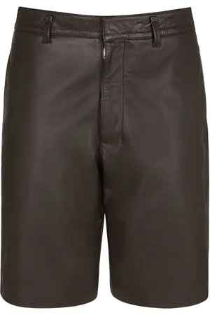 LEMAIRE Leather Shorts