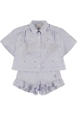 Givenchy Striped Cotton Shirt & Shorts