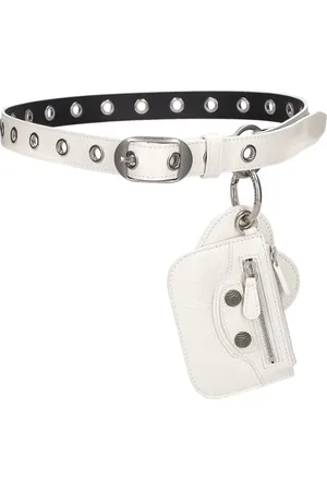 Balenciaga 2cm Le Cagole Leather Belt