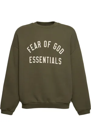 FEAR OF GOD Cotton Blend Crewneck Sweatshirt