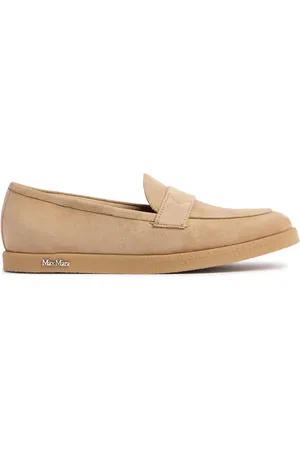 Max Mara 20mm Softmoc Suede Loafers