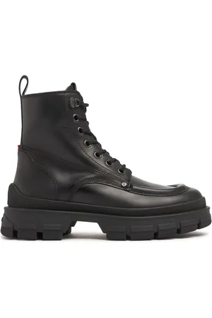 Moncler 7.8cm Hevea Leather Ankle Boots