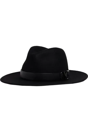 VALENTINO GARAVANI V Logo Signature Fedora Hat