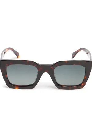 ANINE BING Indio Squared Acetate Sunglasses