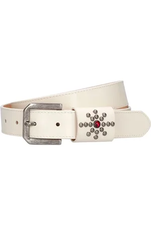 HTC 3cm Studded Leather Belt