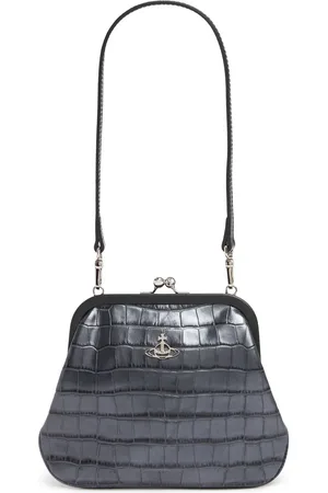 Vivienne Westwood Vivienne Croc Embossed Clutch