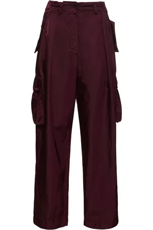 DRIES VAN NOTEN Fluid Viscose Cargo Pants