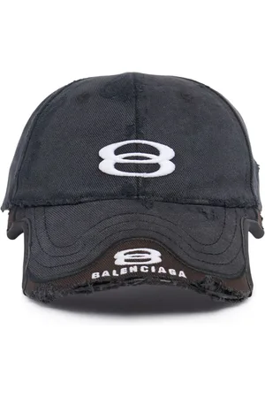 Balenciaga Double Unity Cotton Baseball Cap