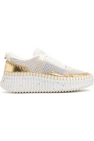 Chloé Nama Lace-up Sneakers