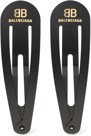 Balenciaga Set Of 2 Holli Hair Clips