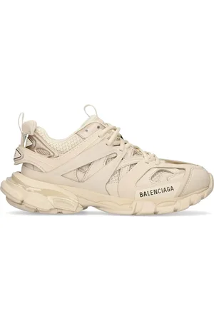 Balenciaga 30mm Track Faux Leather & Mesh Sneakers