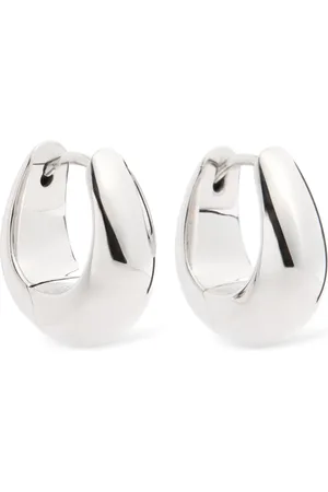TOM WOOD Ice Large Hoop Earrings