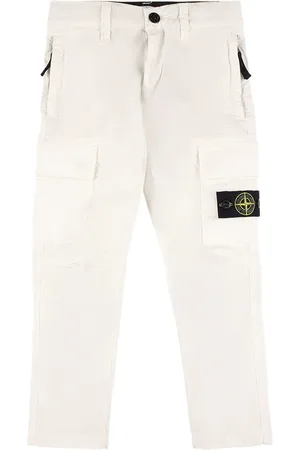 Stone Island Stretch Cotton Gabardine Cargo Pants
