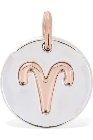 Dodo 9kt Rose Gold & Silver Aries Charm