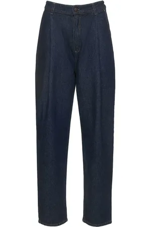 MAGDA BUTRYM High Rise Cotton Baggy Jeans