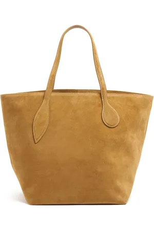 Little Liffner Sprout Suede Tote Bag