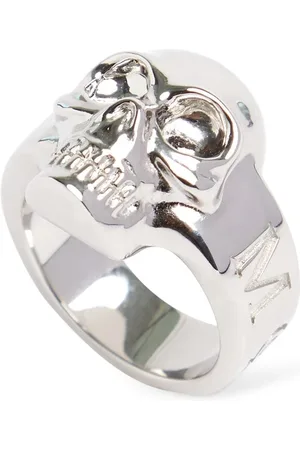 Alexander McQueen Skull Brass Ring
