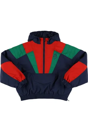 The Animals Observatory Color Block Recycled Poly Track Jacket