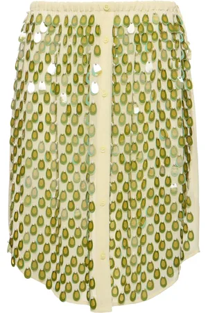 DRIES VAN NOTEN Georgette Mini Skirt