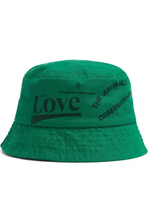 The Animals Observatory Printed Cotton Bucket Hat
