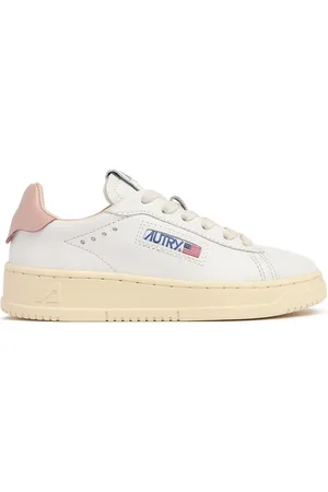 Autry Dallas Low Leather Lace-up Sneakers