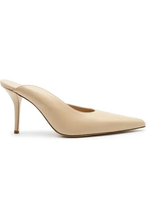 Gia Borghini 85mm Abella Leather Mules