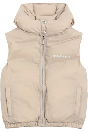 Dsquared2 Printed Nylon Puffer Vest