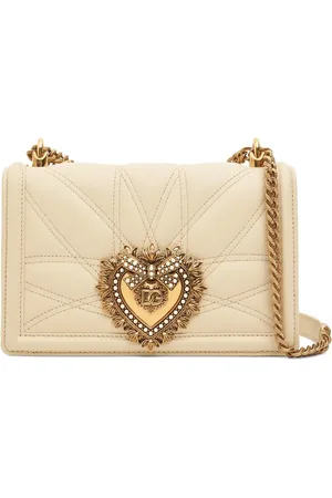 Dolce & Gabbana Devotion Leather Shoulder Bag