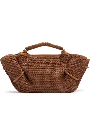 Hereu Mini Arta Raffia Top Handle Bag