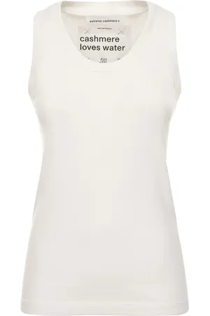 EXTREME CASHMERE Cotton & Cashmere Tank Top