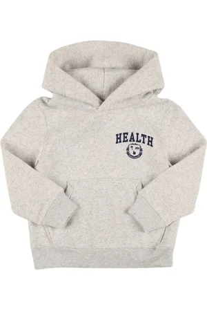 Sporty & Rich Diana Hooded Cotton Blend Sweatshirt