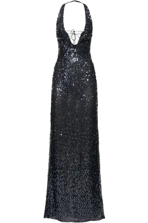 16Arlington Eima Sequined Open Back Gown