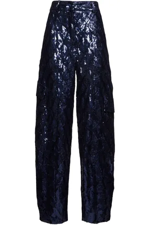ROTATE Sequined Cargo Pants