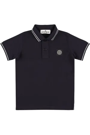 Stone Island Cotton Piquet Polo
