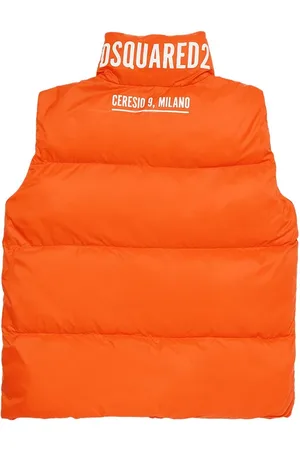 Dsquared2 Nylon Puffer Vest W/logo