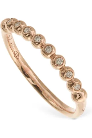 Dodo Bollicine 9kt Gold Ring W/diamonds